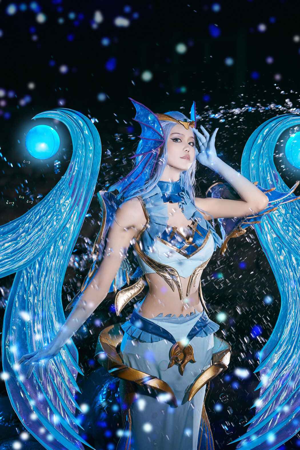 Coser Qi Guer MIKI "The Glory of King Wu Zetian Heart of the Ocean"