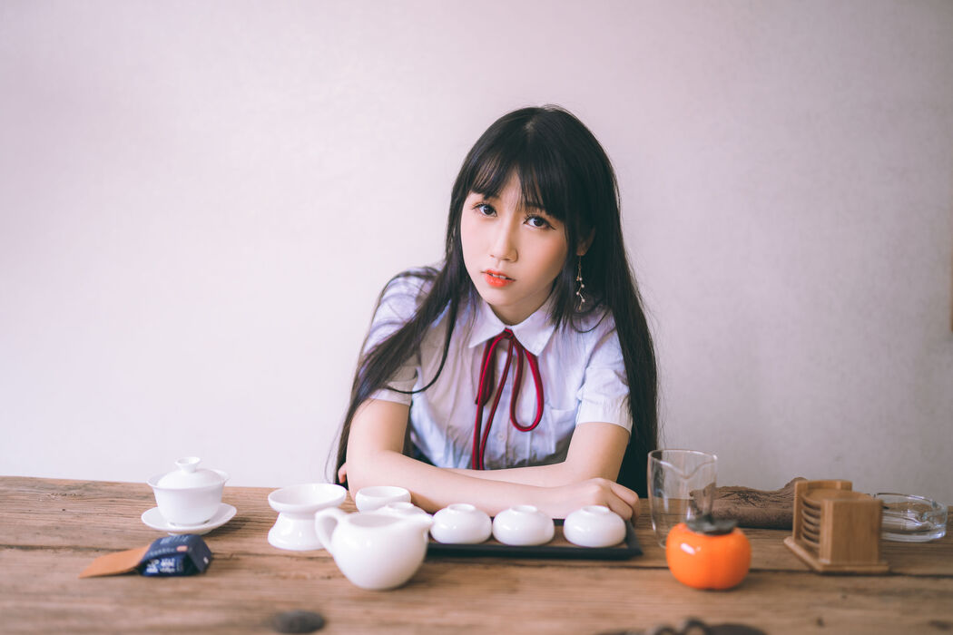 [Welfare COS] Weibo Popular Coser Do Not Stay Cat - School Uniform JK