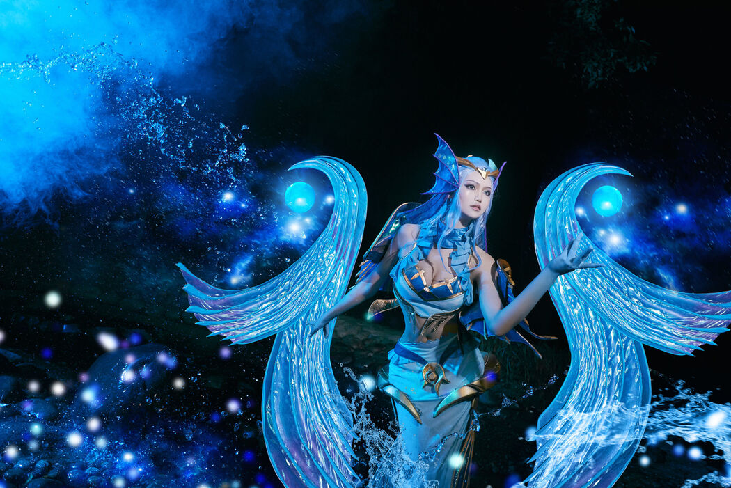 Coser Qi Guer MIKI "The Glory of King Wu Zetian Heart of the Ocean"