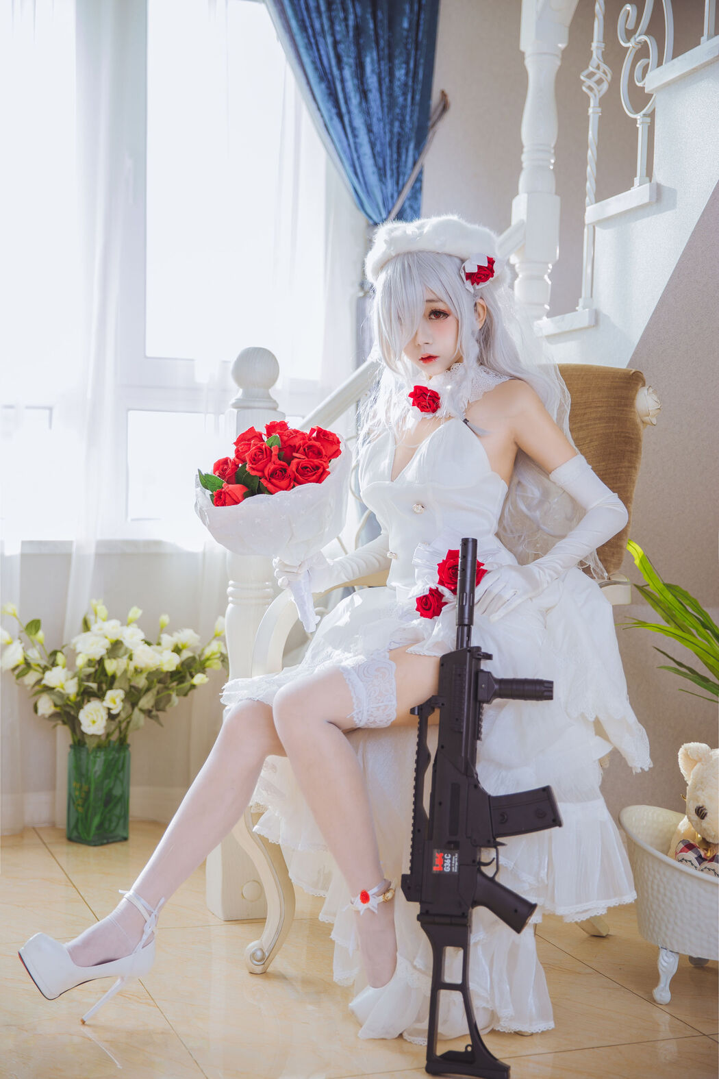 [网红Coser] Hinai Jiao "g36c Dress"