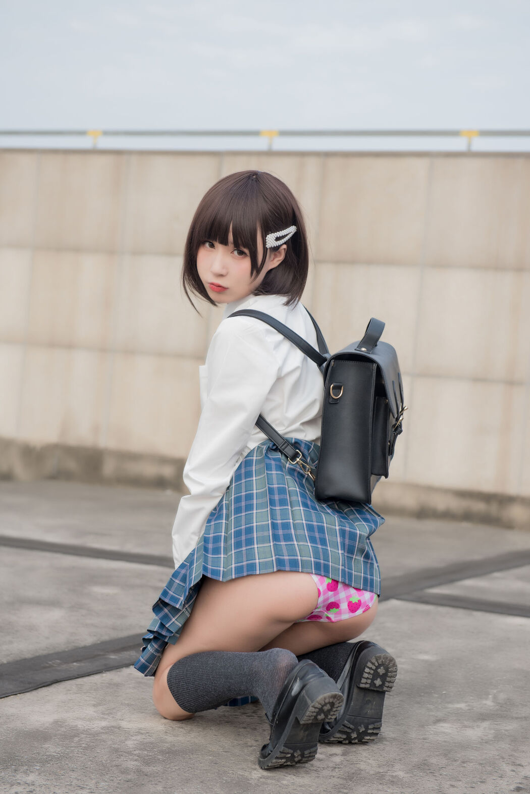 Coser Nange "Girl's Skirt Base" Cover Photo