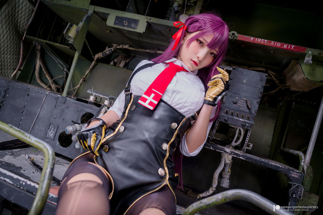 COSER Xiaoding "Black Silk + Vinyl + Female Killer" [Fantasy Factory]