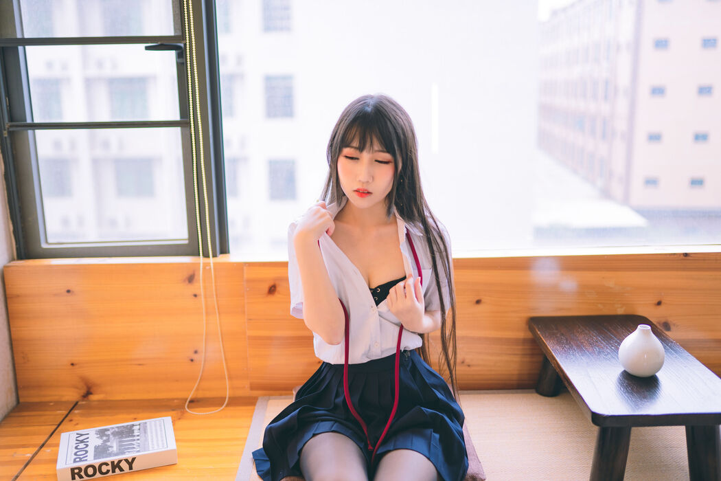 [Welfare COS] Weibo Popular Coser Do Not Stay Cat - School Uniform JK