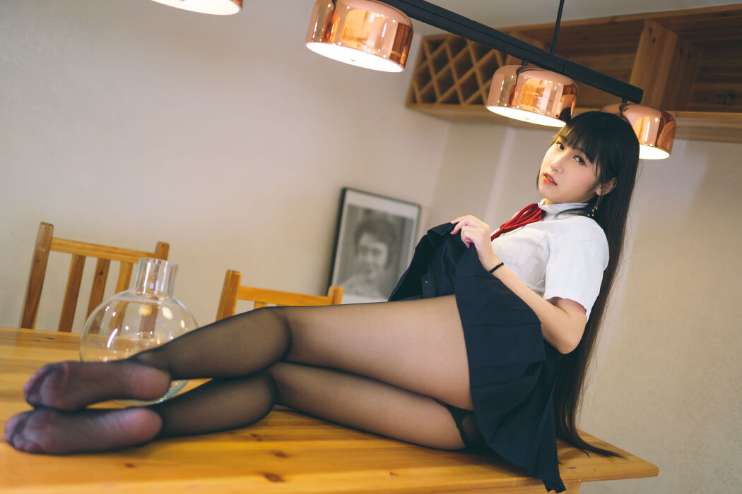 [Welfare COS] Weibo Popular Coser Do Not Stay Cat - School Uniform JK
