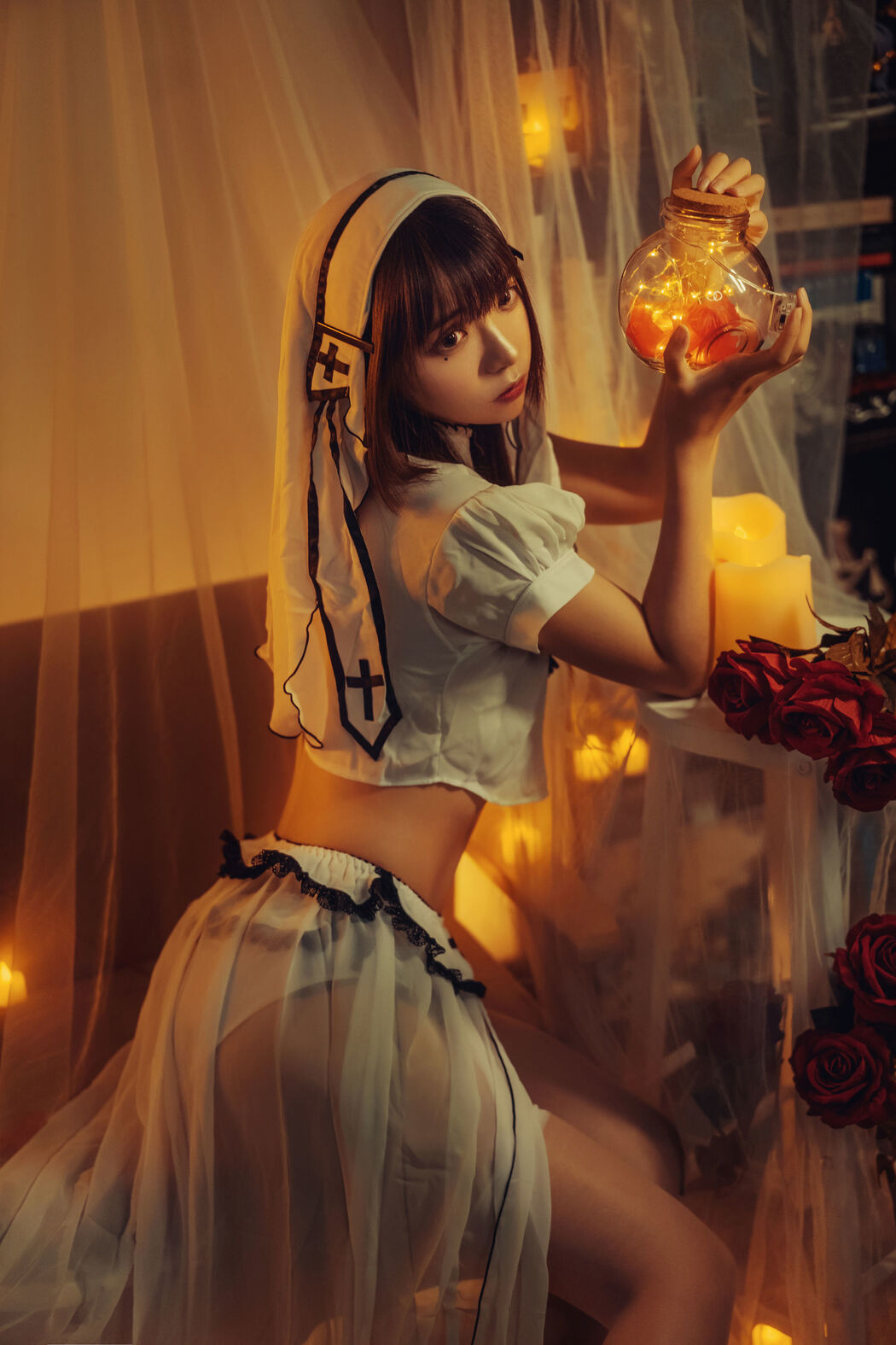 [网红Coser] Crazy Cat ss "Twilight Nun"