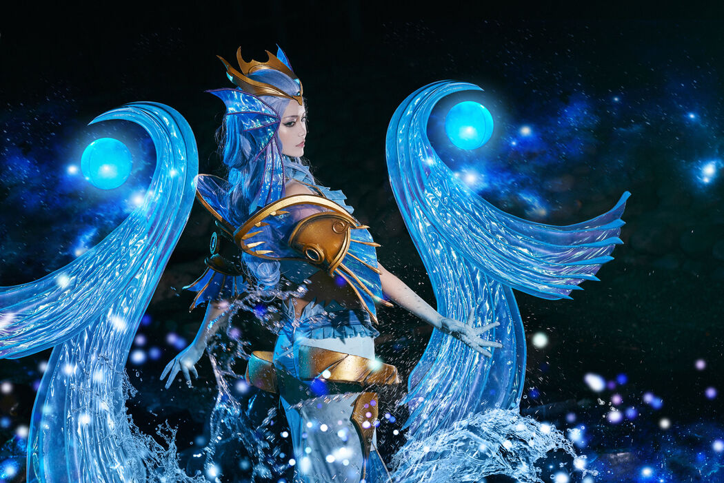 Coser Qi Guer MIKI "The Glory of King Wu Zetian Heart of the Ocean"