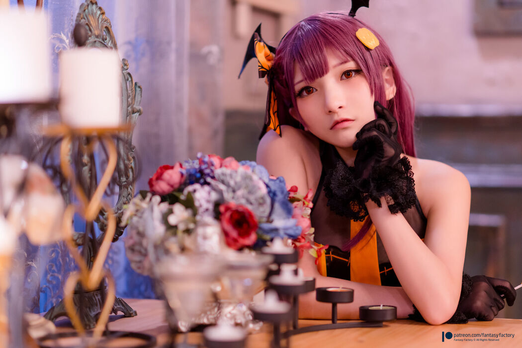 COSER Xiaoding "Black Silk + Vinyl + Female Killer" [Fantasy Factory]