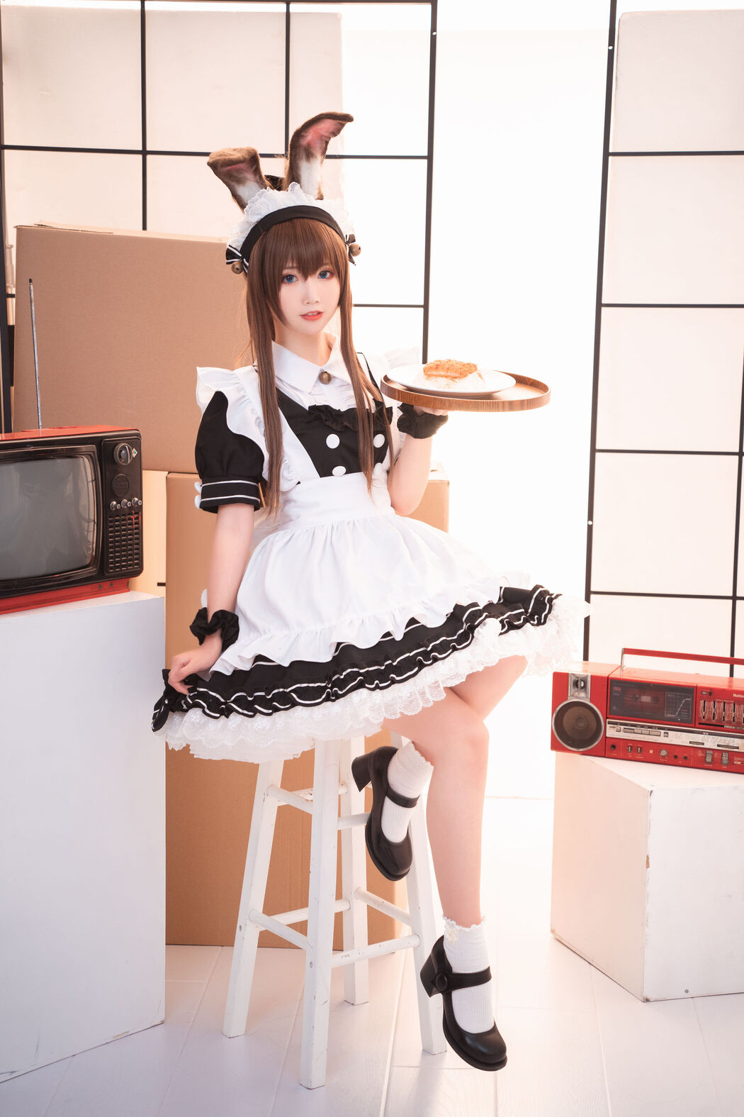 [Cosplay Photo] Cute and popular Coser Noodle Fairy - Ami Donkey Maid