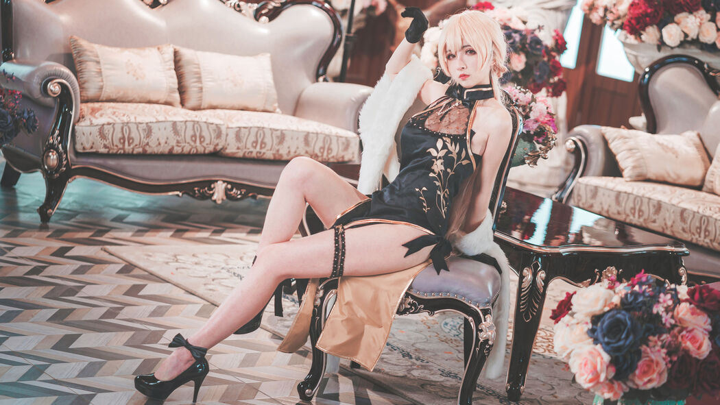 [Net Red Coser Beauty] Rioko Ryoko "Girls Frontline OTs-14"