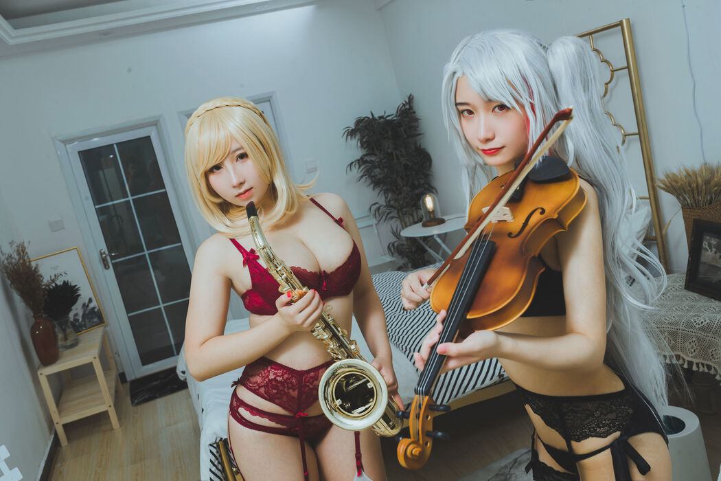 [网红Coser] Cong Cong Cong Luan "Weiou Lingerie"