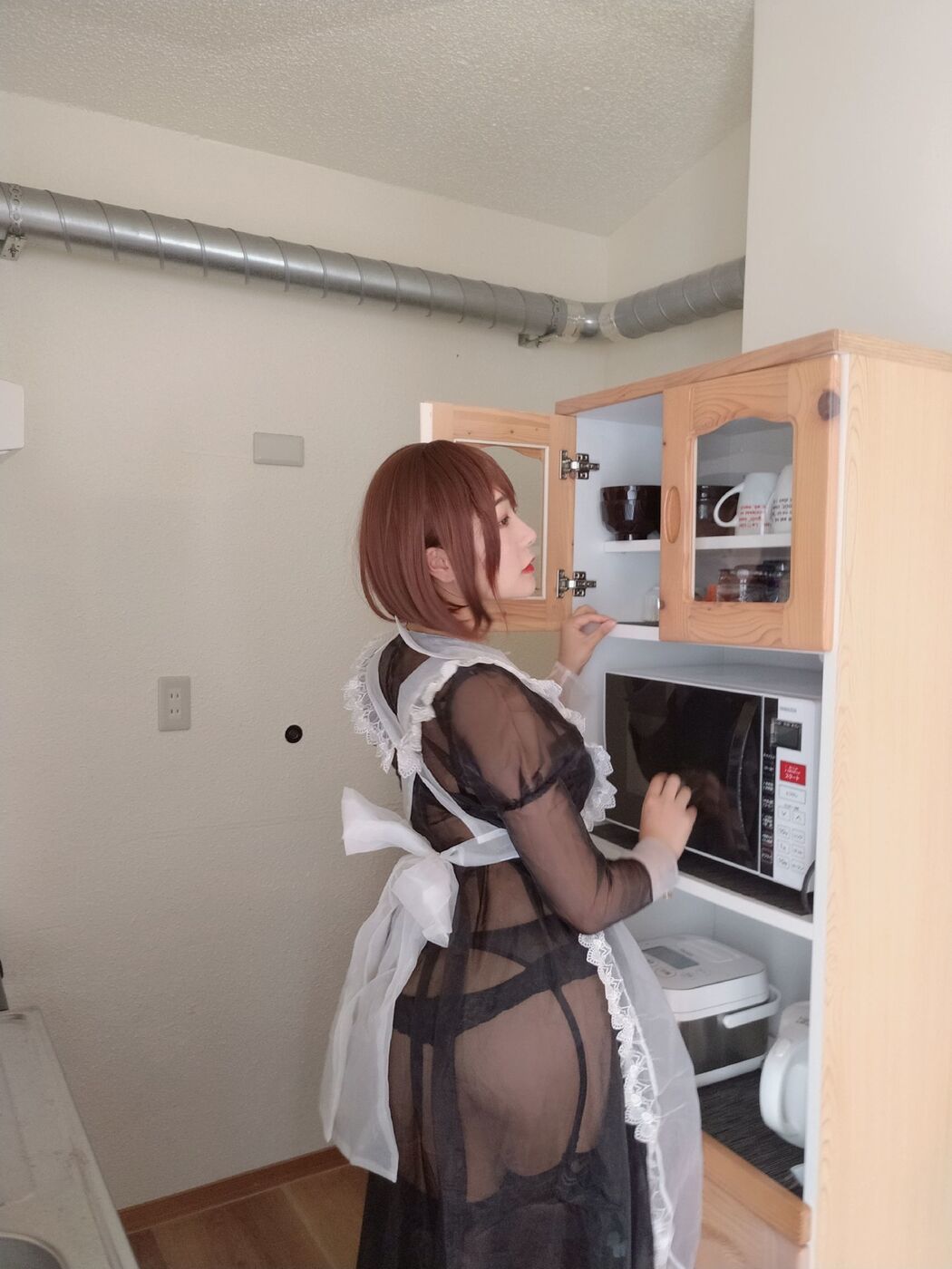 [网红Coser] Miido "Transparent Maid"
