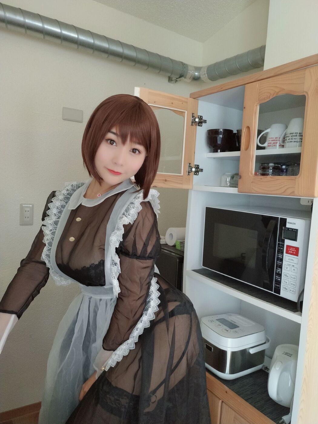 [网红Coser] Miido "Transparent Maid"