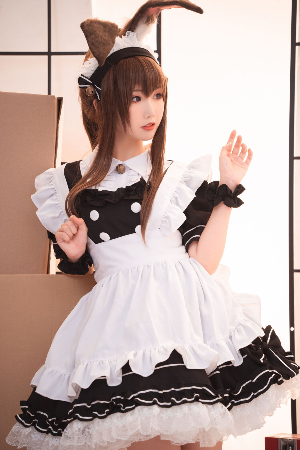 [Cosplay Photo] Cute and popular Coser Noodle Fairy - Ami Donkey Maid