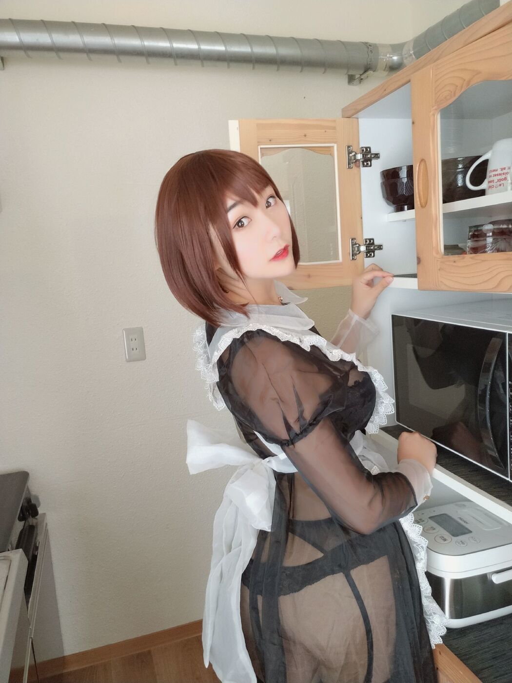 [网红Coser] Miido "Transparent Maid"