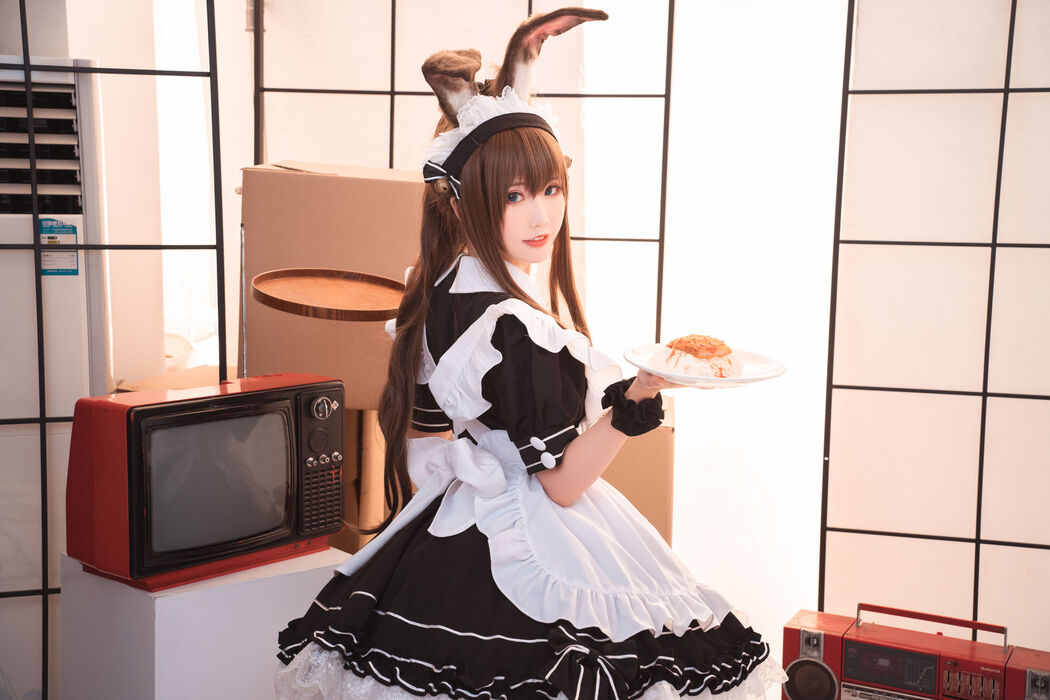 [Cosplay Photo] Cute and popular Coser Noodle Fairy - Ami Donkey Maid