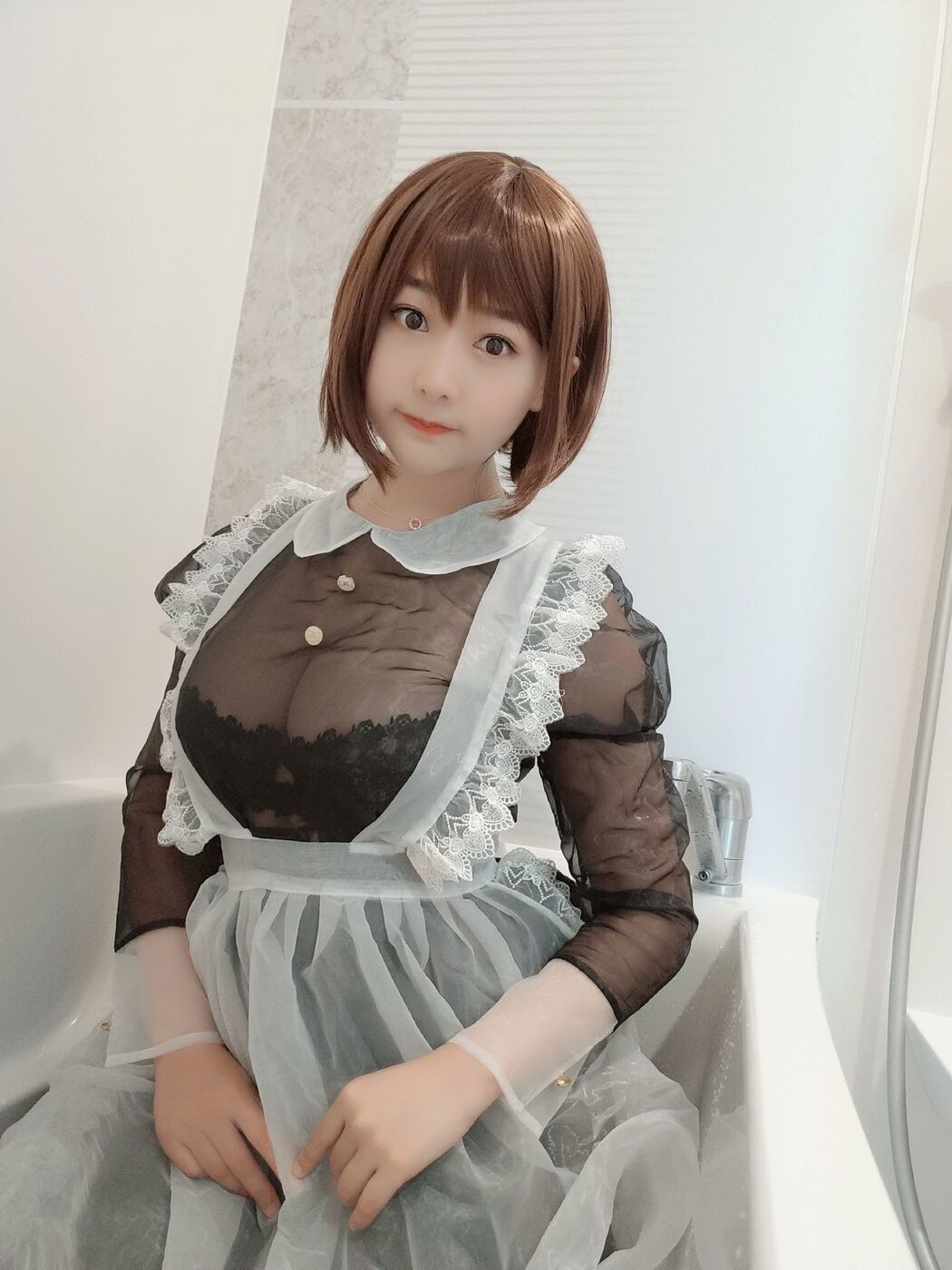 [网红Coser] Miido "Transparent Maid"