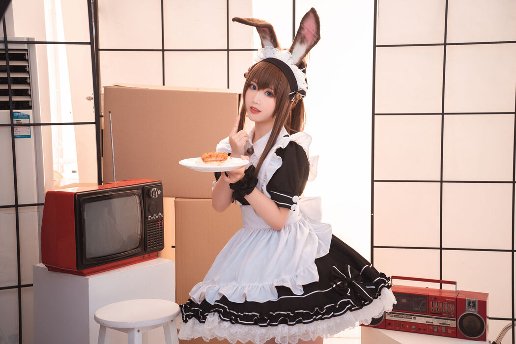 [Cosplay Photo] Cute and popular Coser Noodle Fairy - Ami Donkey Maid