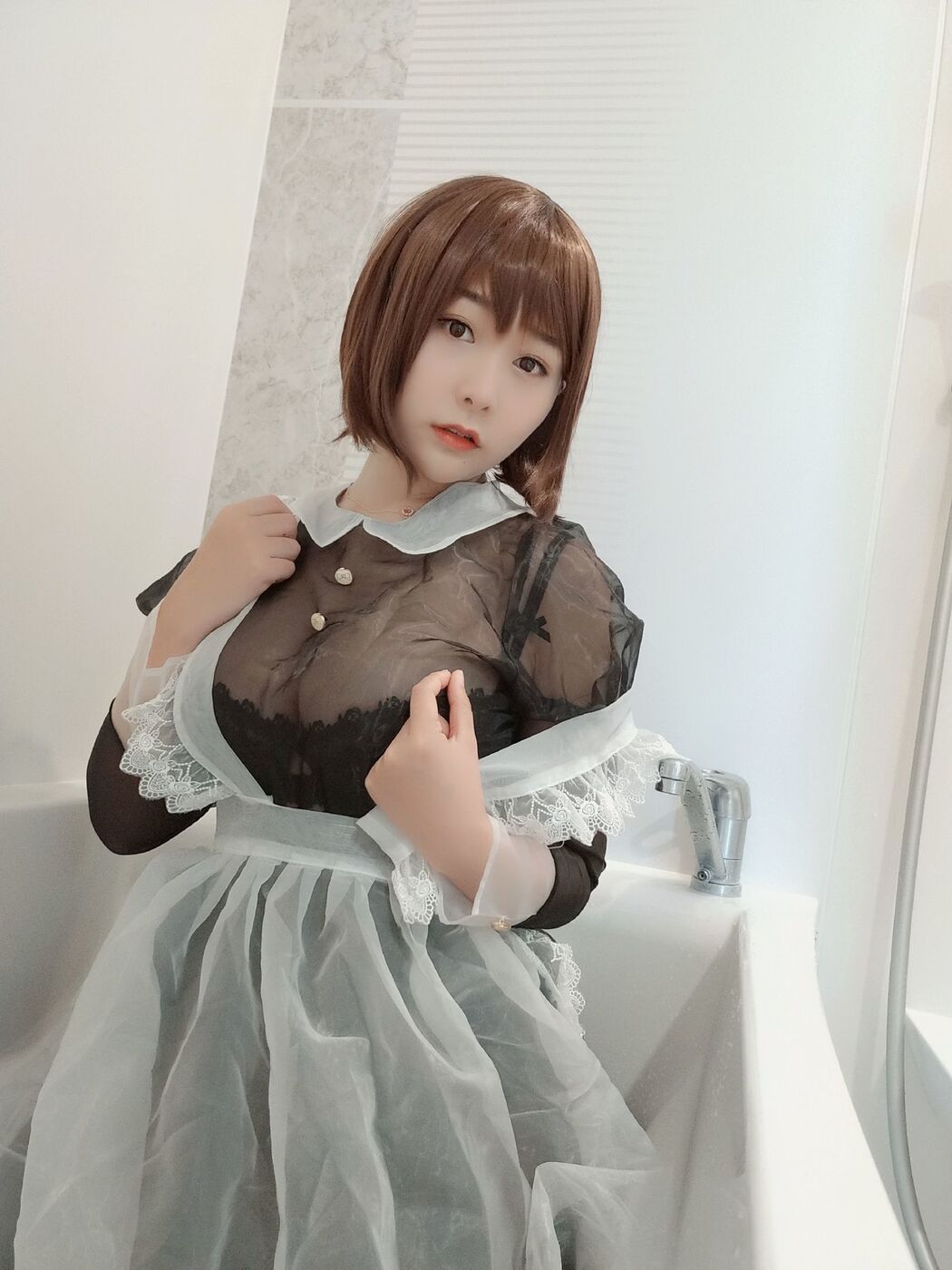 [网红Coser] Miido "Transparent Maid"