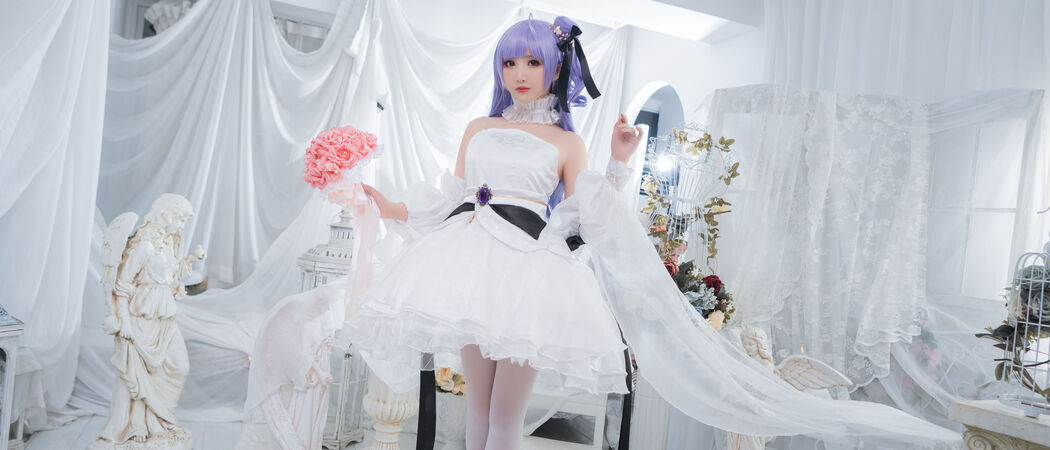 [Cosplay Photo] Cute and popular Coser Noodle Fairy - Unicorn Wedding Dress Cover Photo