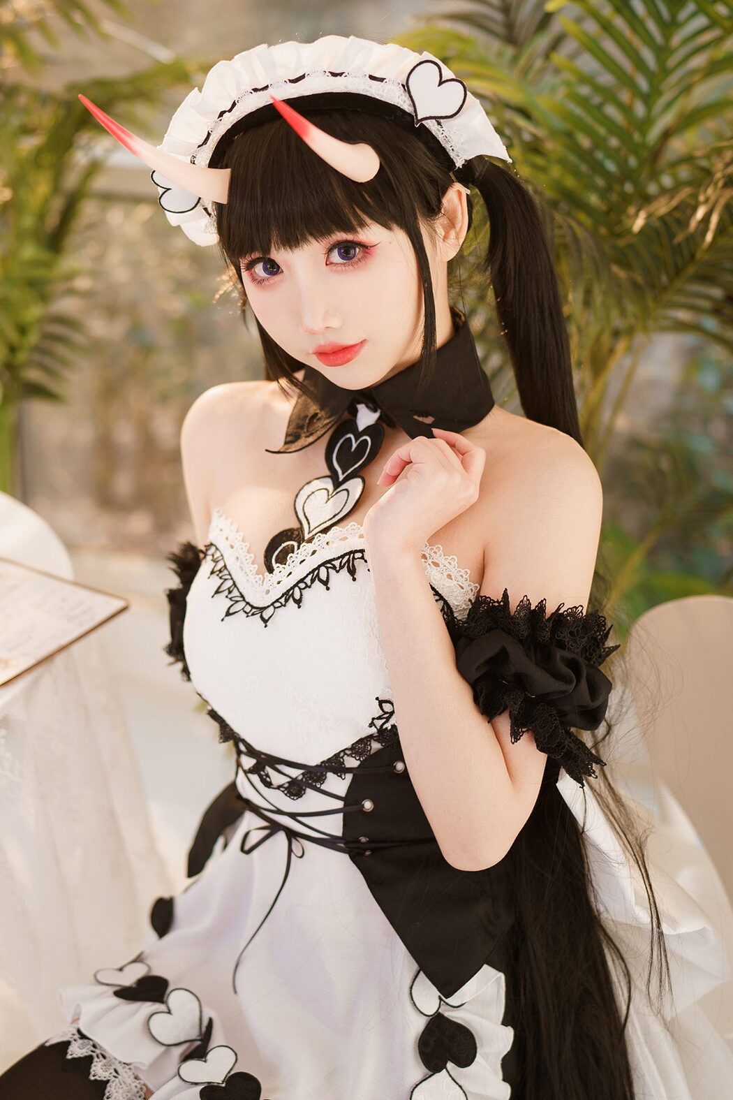 Coser@面饼仙儿 No.122 能代女仆 Cover Photo