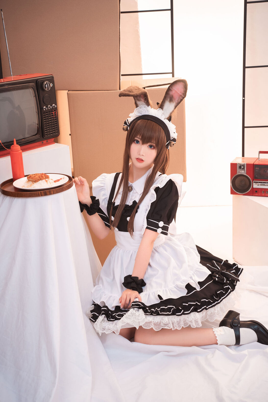 [Cosplay Photo] Cute and popular Coser Noodle Fairy - Ami Donkey Maid