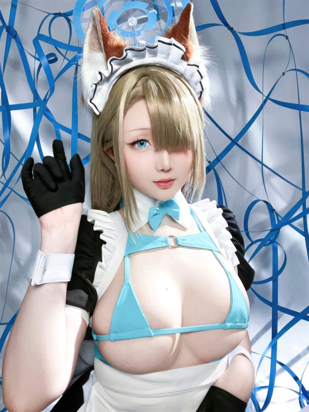 Coser@星之迟迟Hoshilily – 2023年12月计划C – 明日奈同人女仆 Part2