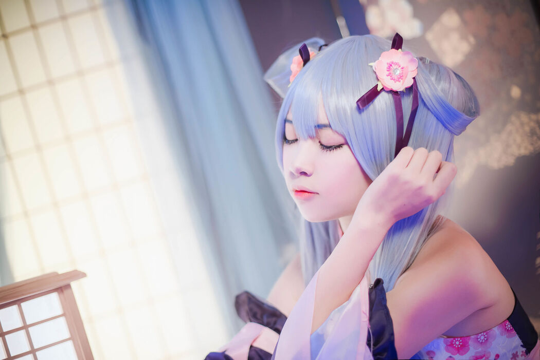 [Cosplay Photo] Popular Coser Nizo Nisa - Double Ponytail