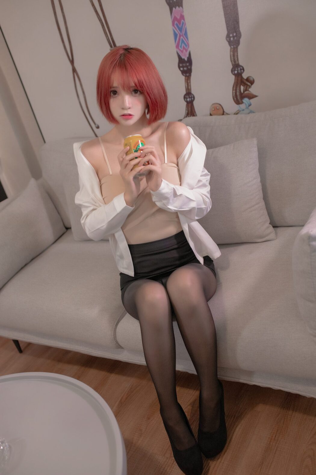 Coser@疯猫ss – OL真爱之黑丝OL