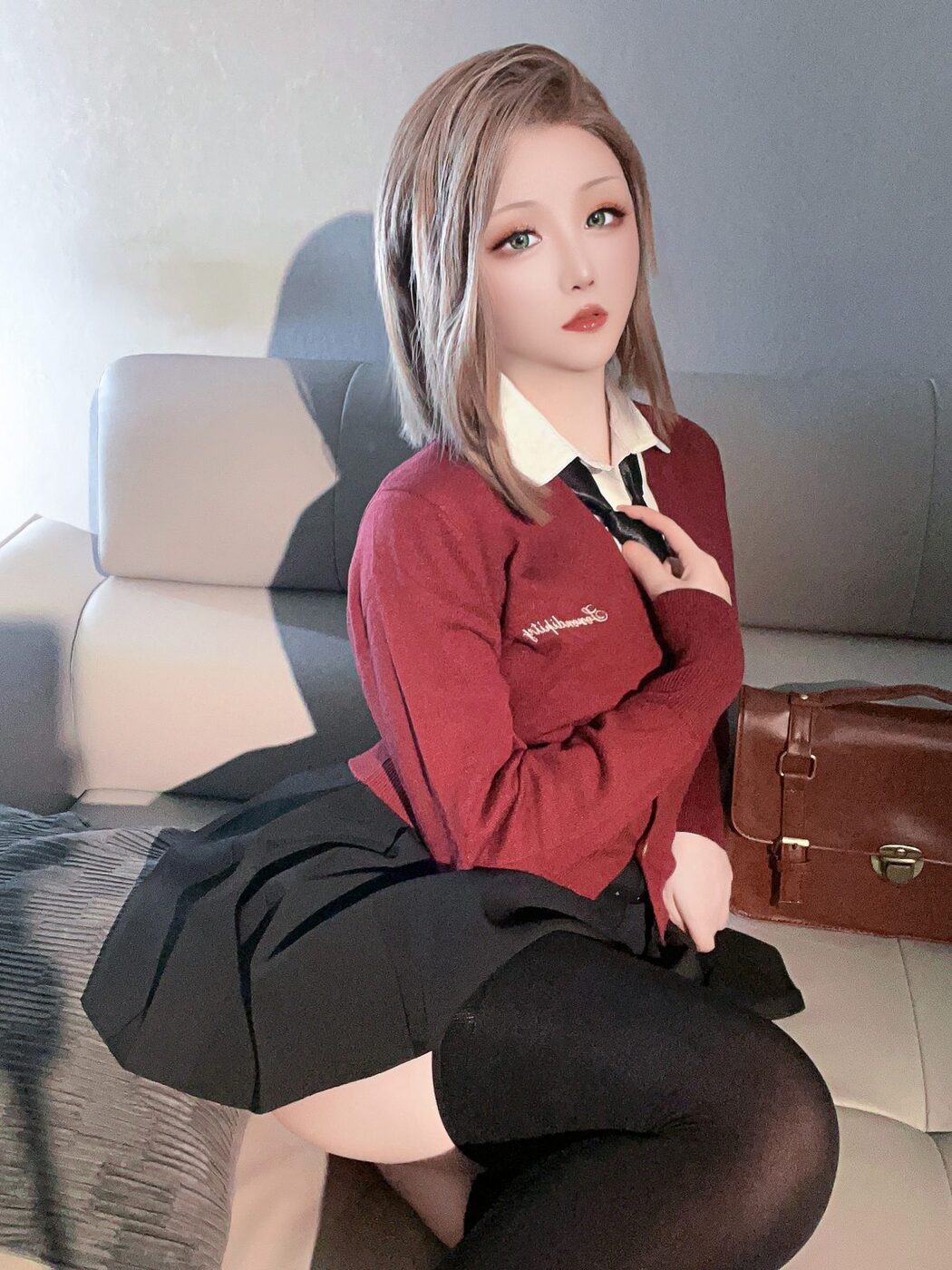 Coser@星之迟迟Hoshilily – 2023年12月计划D 原创-同级生的夜间工作 Part1