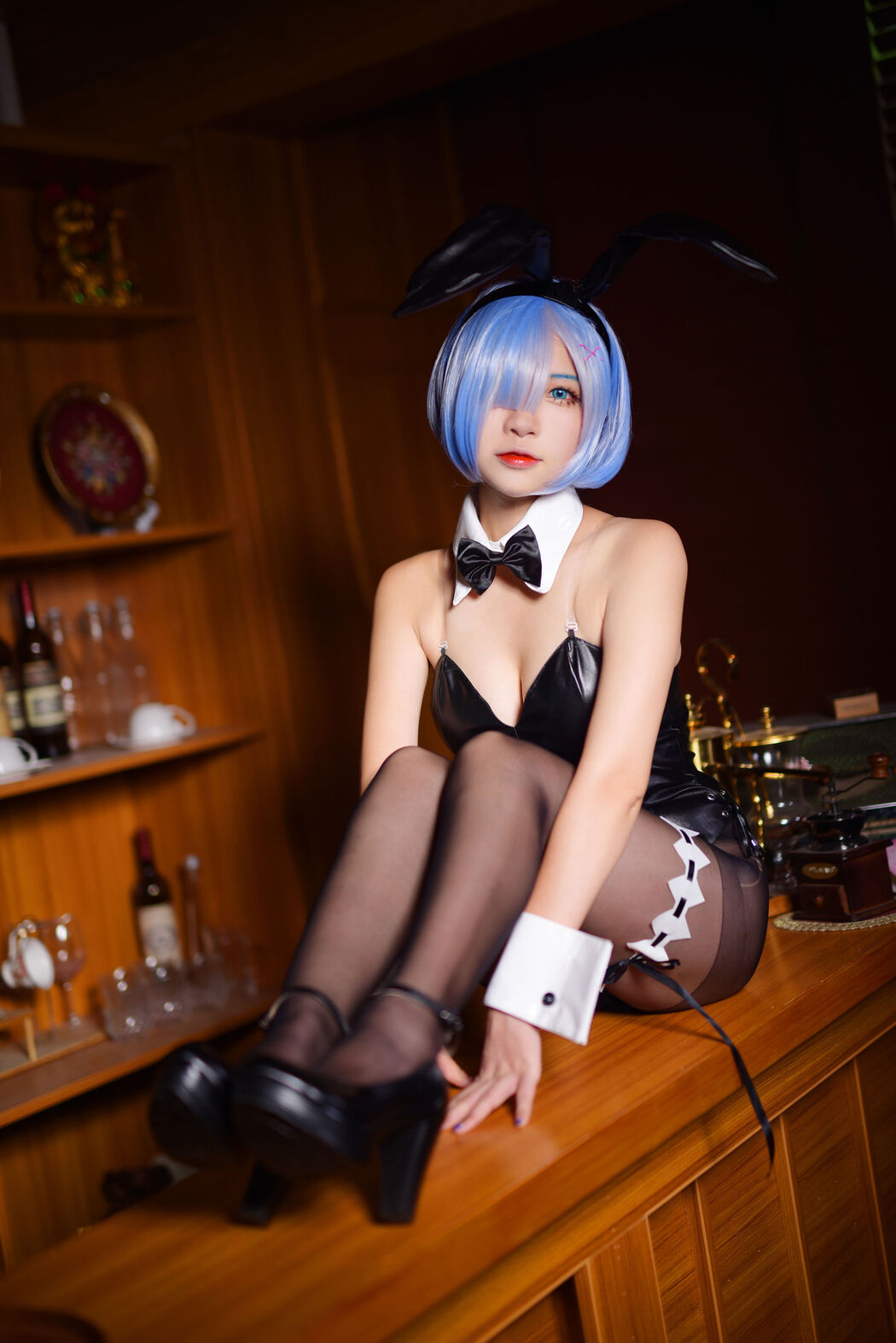 [Cosplay Photo] Popular Coser Nizo Nisa - Rem Bunny