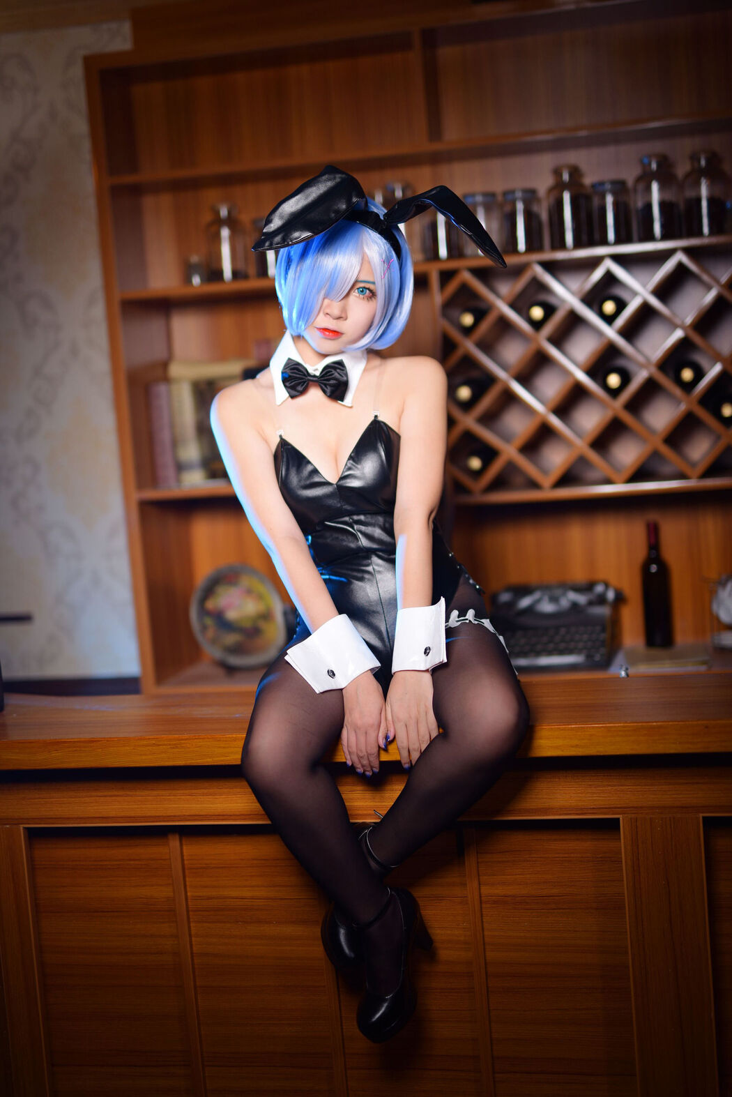 [Cosplay Photo] Popular Coser Nizo Nisa - Rem Bunny