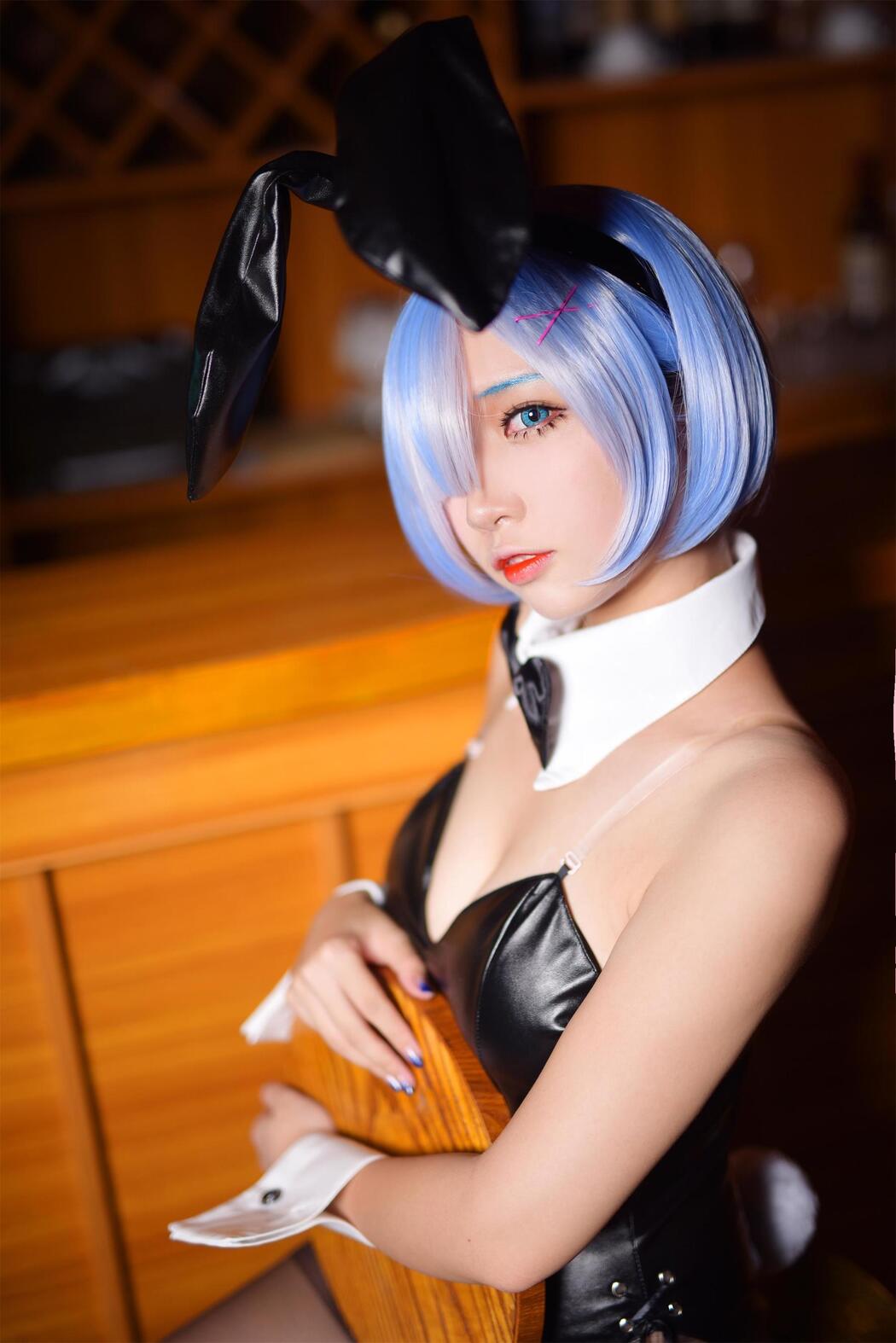 [Cosplay Photo] Popular Coser Nizo Nisa - Rem Bunny