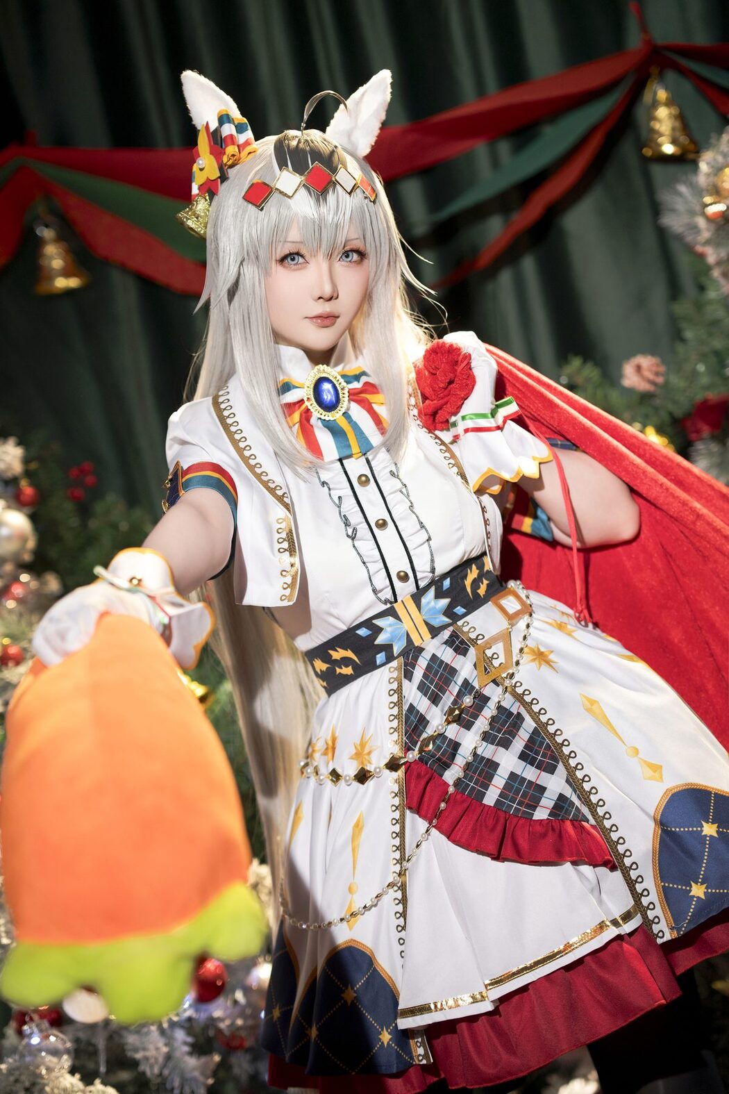 Coser@星之迟迟Hoshilily – 2023年12月计划赠品 赛马娘 小栗帽 圣诞衣装