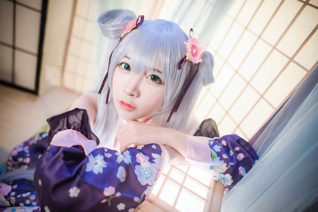 [Cosplay Photo] Popular Coser Nizo Nisa - Double Ponytail