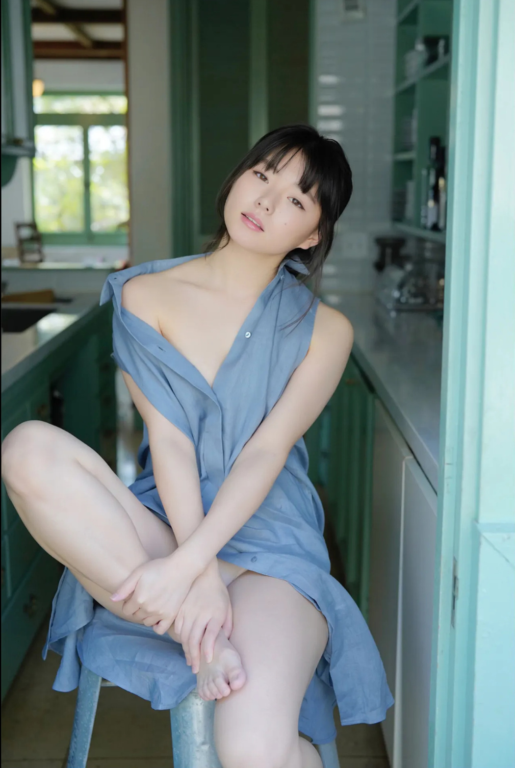 Tsubasa Hazuki 葉月つばさ, FRIDAYデジタル写真集 「危ないベビーフェイス BLUE 完全版」 Set.01