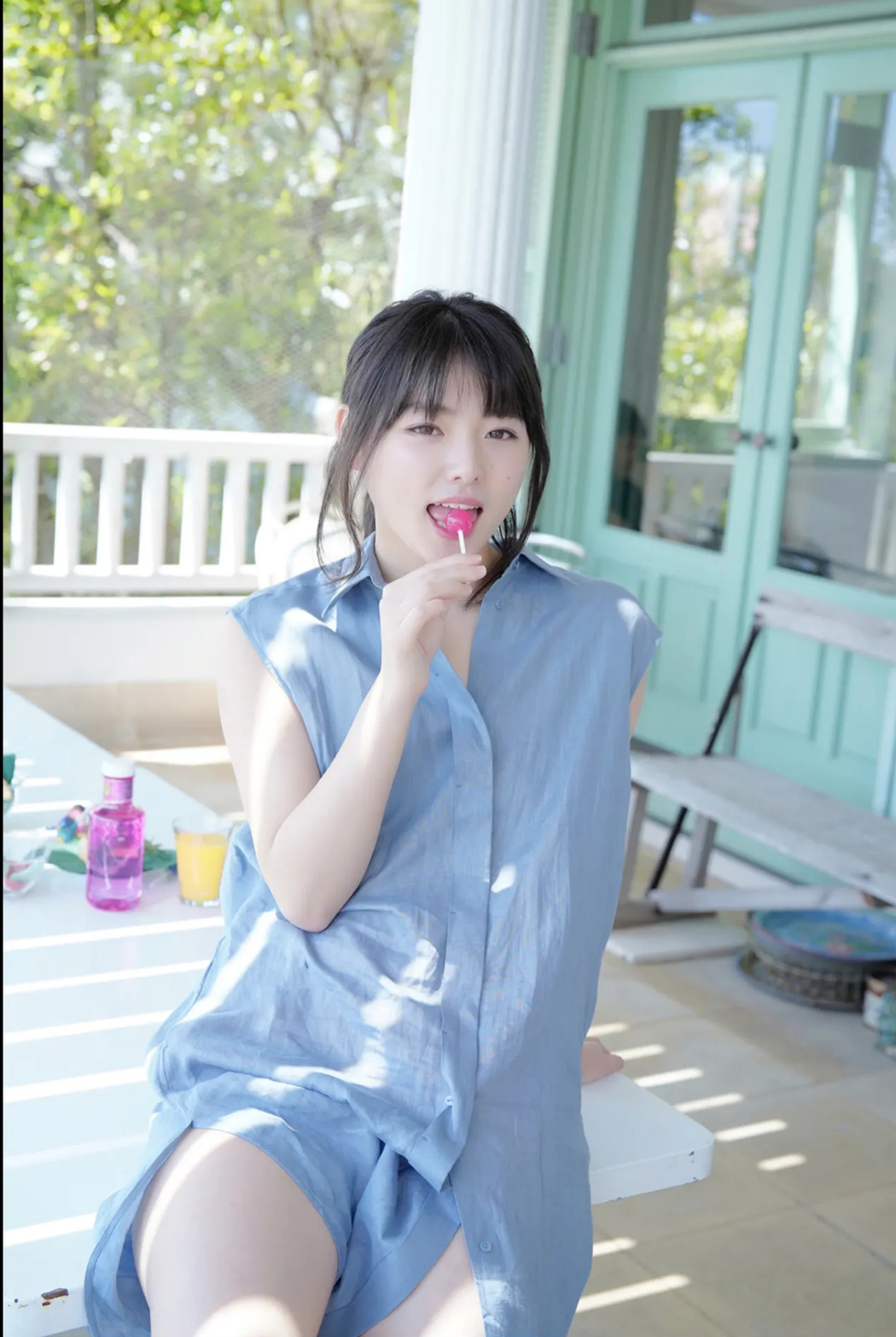 Tsubasa Hazuki 葉月つばさ, FRIDAYデジタル写真集 「危ないベビーフェイス BLUE 完全版」 Set.01