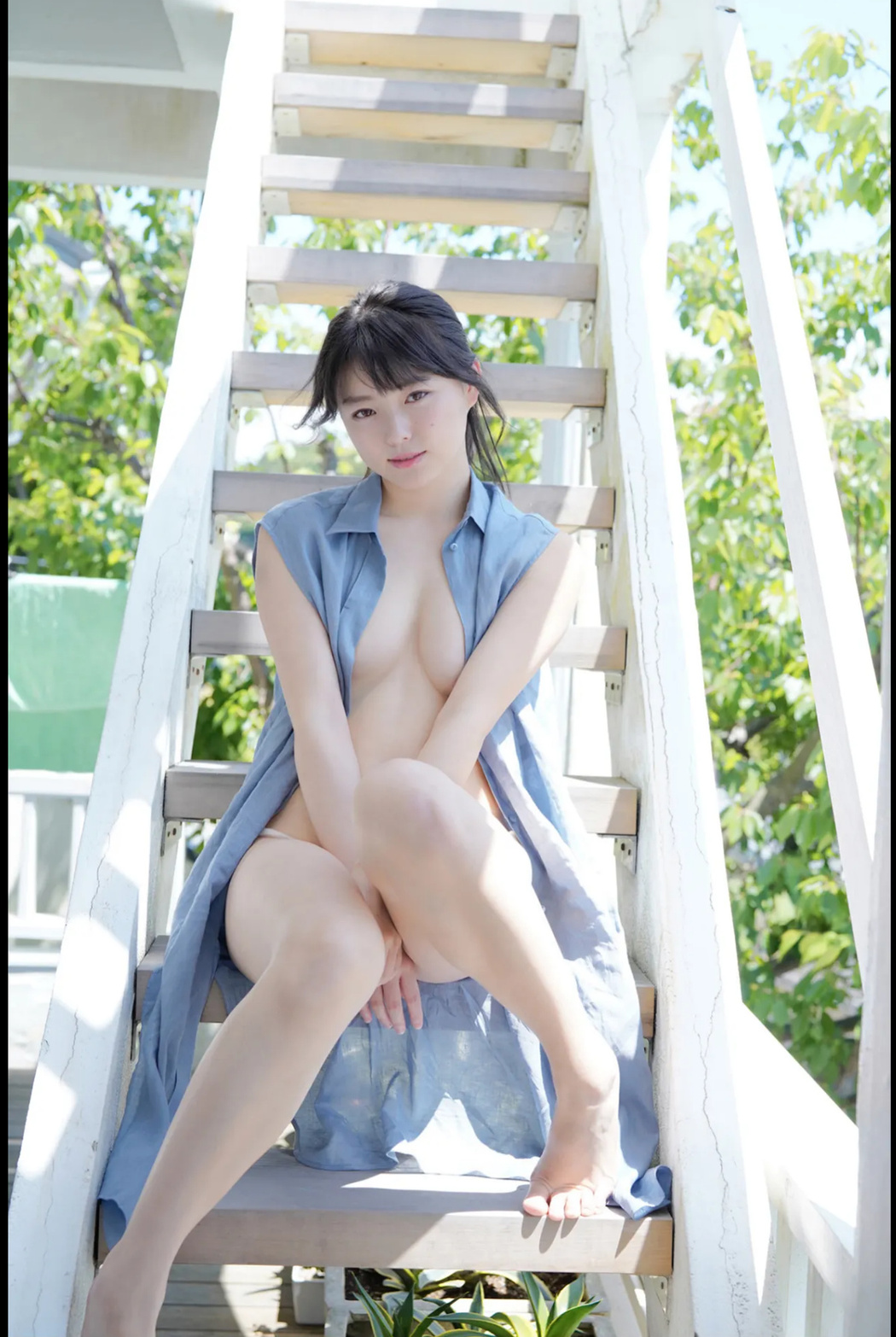 Tsubasa Hazuki 葉月つばさ, FRIDAYデジタル写真集 「危ないベビーフェイス BLUE 完全版」 Set.01