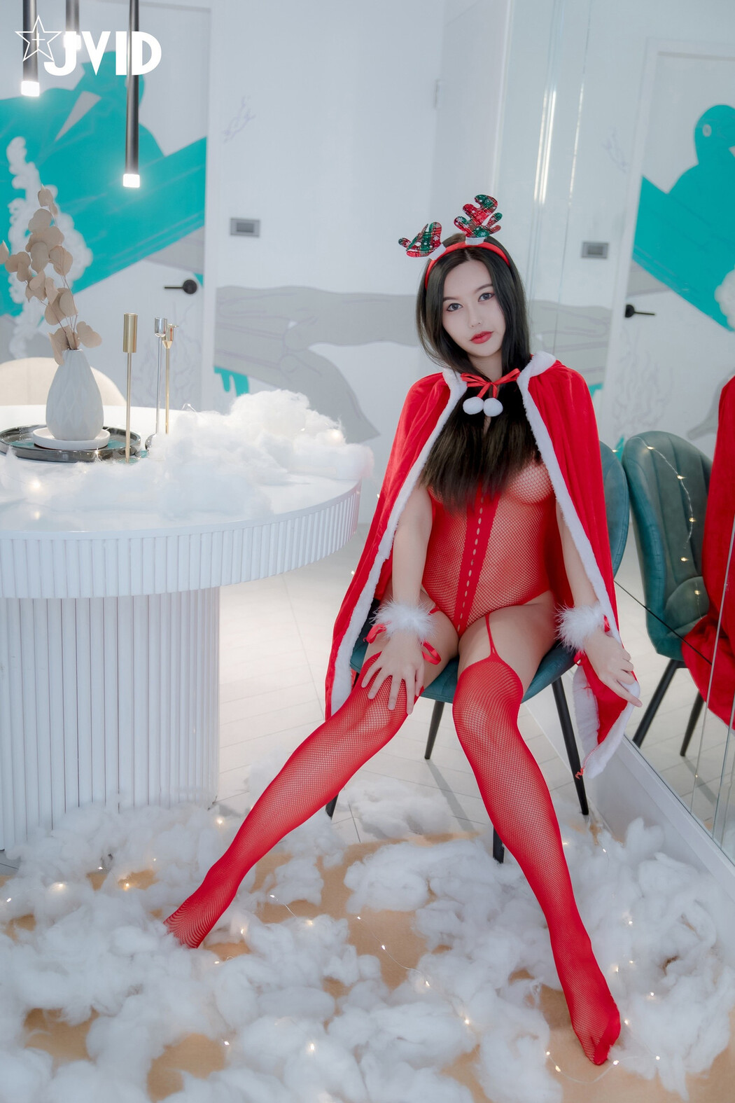 JVID精品 木木森-性感圣诞派对 No.02 Cover Photo