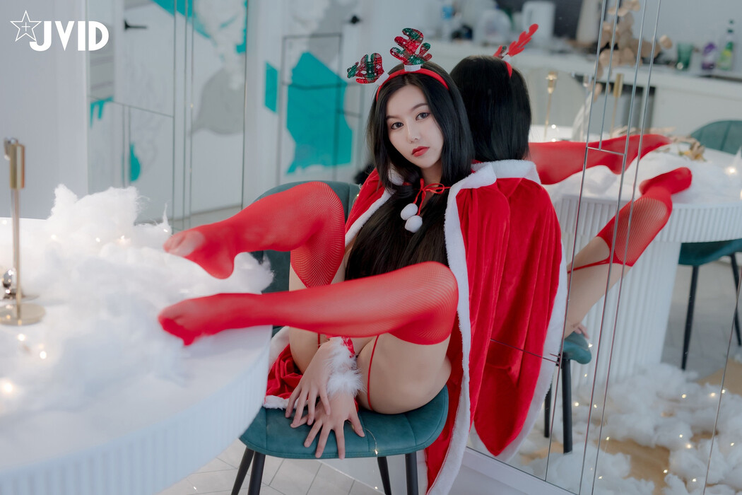 JVID精品 木木森-性感圣诞派对 No.02