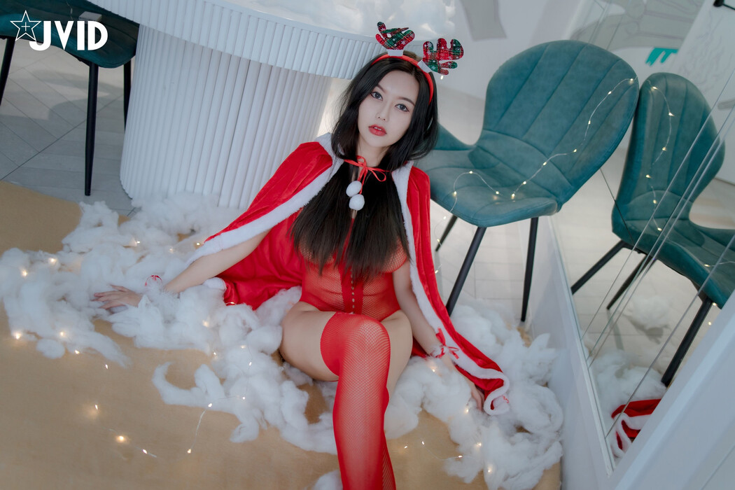 JVID精品 木木森-性感圣诞派对 No.02
