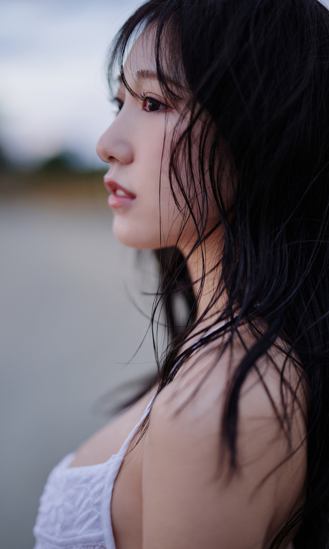 Sumire Yokono 横野すみれ, 週プレ Photo Book 「海のステージ」 Set.01