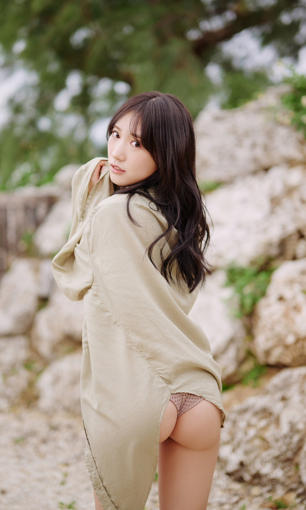 Sumire Yokono 横野すみれ, 週プレ Photo Book 「海のステージ」 Set.02