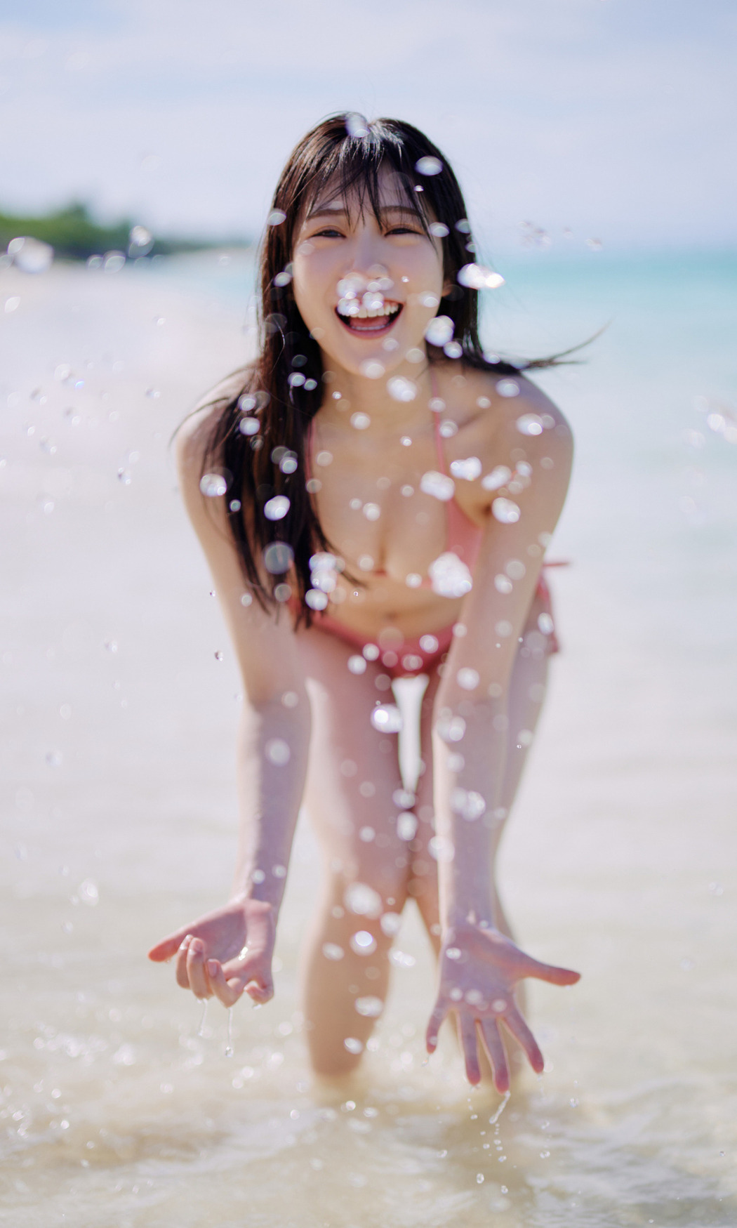 Sumire Yokono 横野すみれ, 週プレ Photo Book 「海のステージ」 Set.01