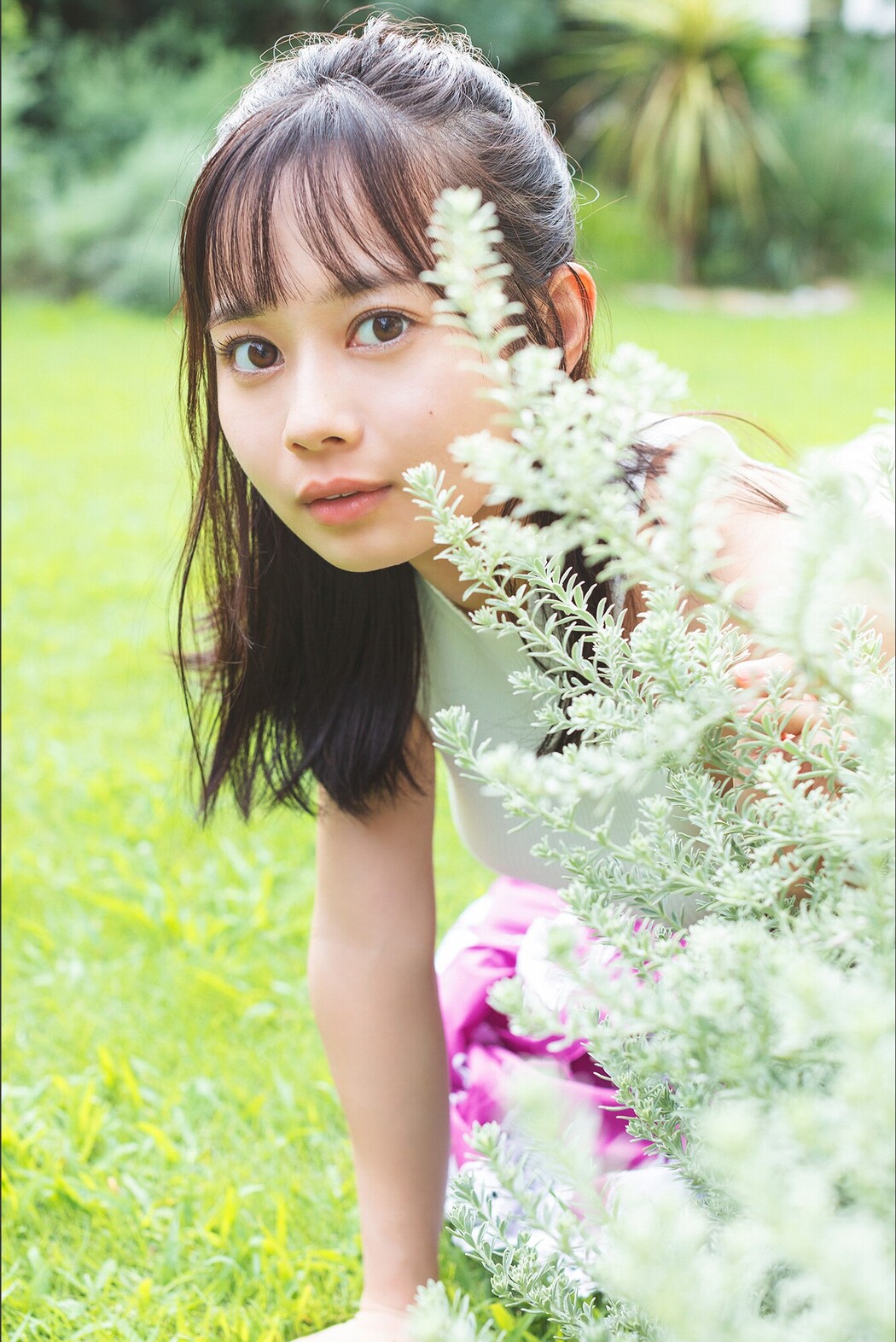 Saeko Kondo 近藤沙瑛子, ＦＲＩＤＡＹデジタル写真集 「ｐｕｒｅ ｐｕｒｐｌｅ」 Set.01 Cover Photo