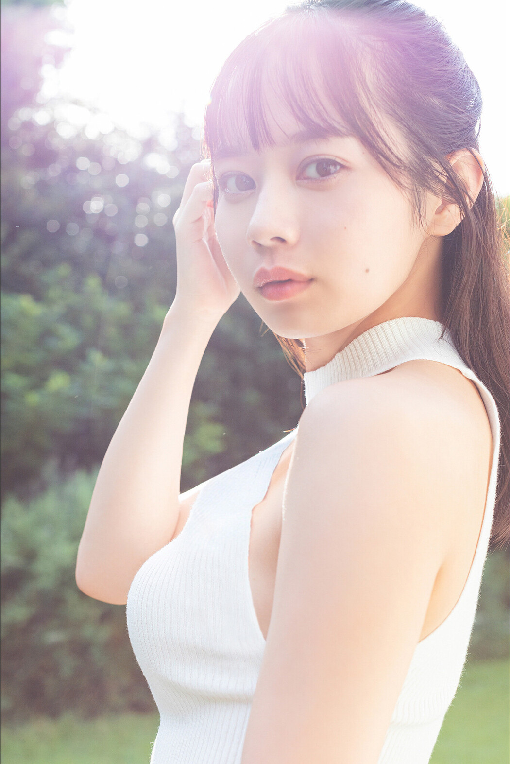 Saeko Kondo 近藤沙瑛子, ＦＲＩＤＡＹデジタル写真集 「ｐｕｒｅ ｐｕｒｐｌｅ」 Set.01