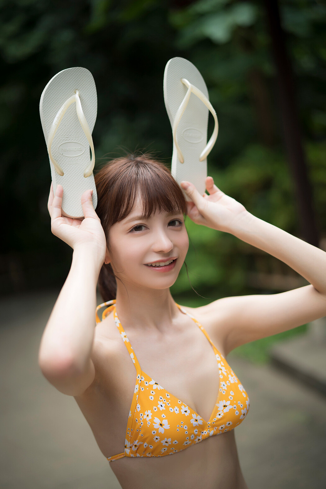 Fuuka Mori 森ふう花, FLASHデジタル写真集 「潮風に誘われて」 Set.02