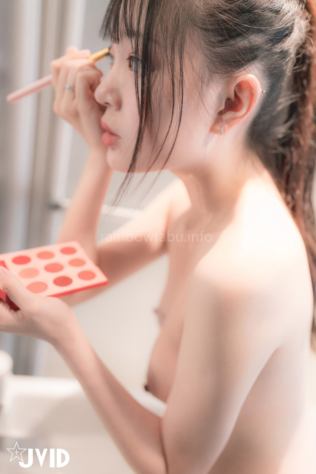 JVID精品 韩金妮-全白无瑕大学嫩妹 #1