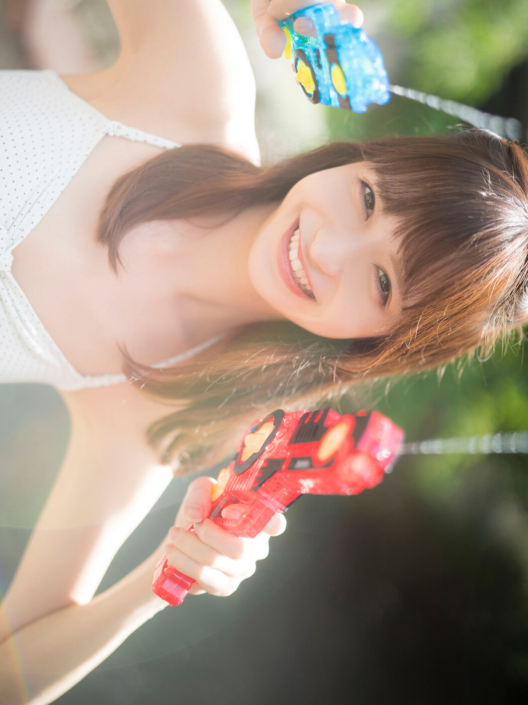 Fuuka Mori 森ふう花, FLASHデジタル写真集 「潮風に誘われて」 Set.01