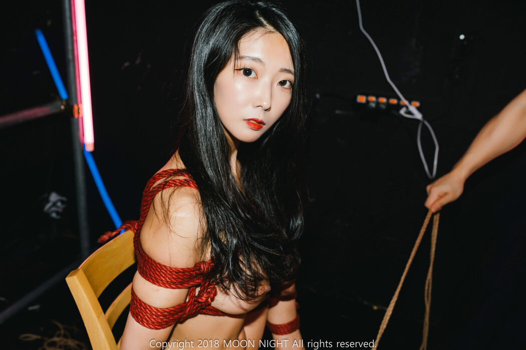 Mona 모나, [Moon Night Snap] SM Club 아트 본디지 (with 마스터) Set.02