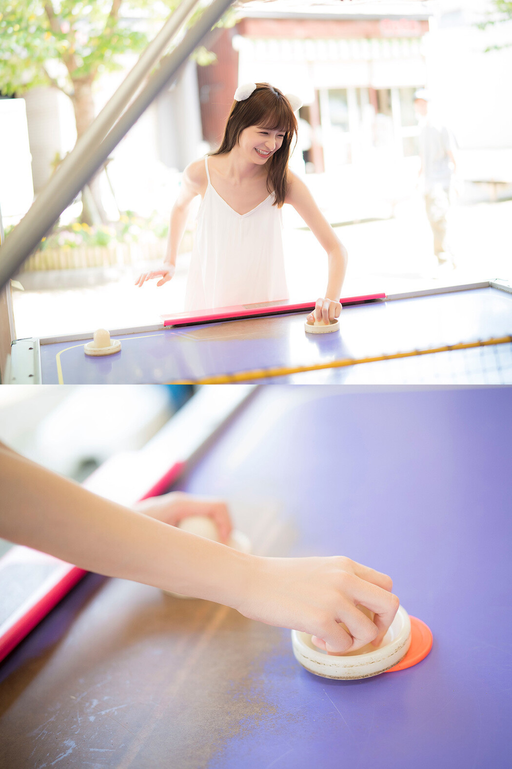 Fuuka Mori 森ふう花, FLASHデジタル写真集 「潮風に誘われて」 Set.03